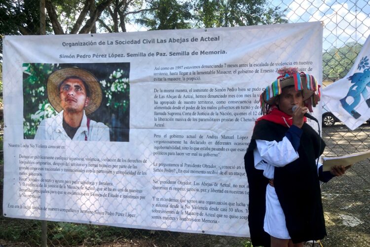 “El Estado Se Burla De Nosotros”: Las Abejas Reclaman Por Suspensión De Juicio Contra Presunto Asesino De Simón Pedro Pérez
